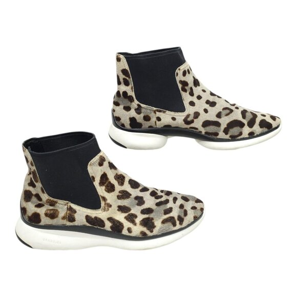 Cole Haan 3.Zerogrand Chelsea Boot Sneakers Womens 9B Ocelot Haircalf W11761 - Picture 2 of 16